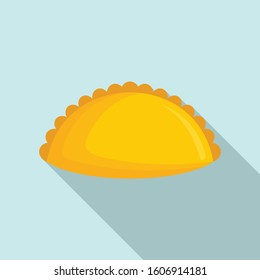 Peru bakery icon. Flat illustration of peru bakery vector icon for web design