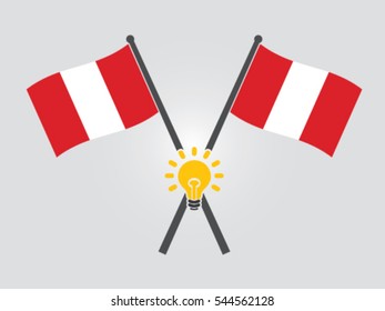 Peru Emblem Bright Idea