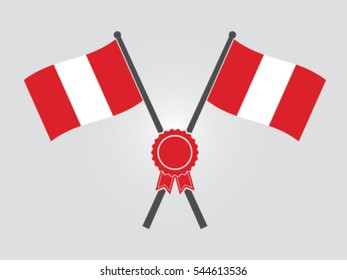 Peru Emblem Certificate