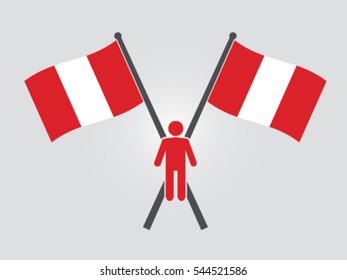 Peru Emblem Male Population