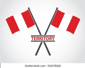 Peru Emblem Territory