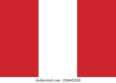 Peru flag vector hand drawn, Peruvian new sol vector hand drawn