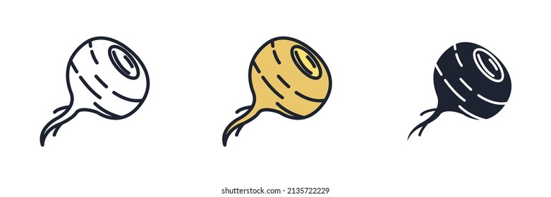 peru maca icon symbol template for graphic and web design collection logo vector illustration