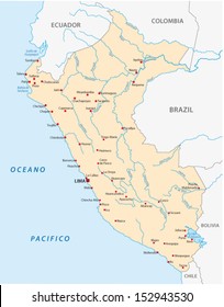 peru map