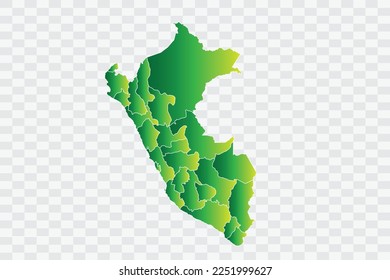 Peru Map yellowish green Color Background quality files png
