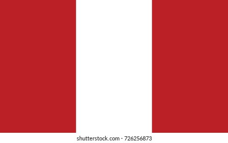 Peru national flag 