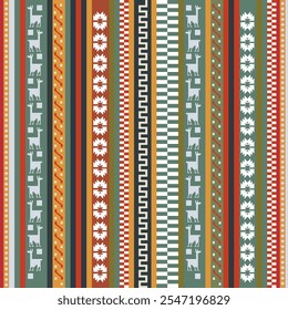 Peru platforms pattern vector seamless.