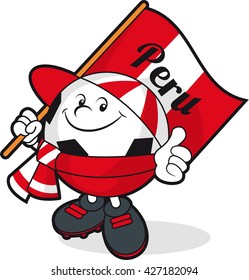 Peru Soccer Mascot