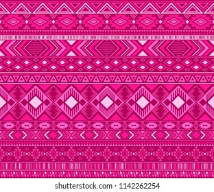 Peruvian american indian pattern tribal ethnic motifs geometric vector background. Bohemian native american tribal motifs textile print ethnic traditional design. Peruvian folk fashion.