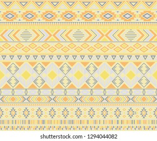 Peruvian american indian pattern tribal ethnic motifs geometric vector background. Rich native american tribal motifs clothing fabric ethnic traditional design. Navajo symbols textile pattern.