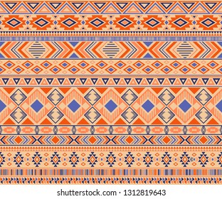 Peruvian american indian pattern tribal ethnic motifs geometric vector background. Unusual native american tribal motifs textile print ethnic traditional design. Peruvian folk fashion.