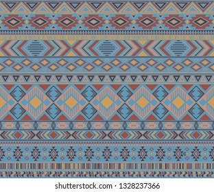 Peruvian american indian pattern tribal ethnic motifs geometric vector background. Vintage native american tribal motifs clothing fabric ethnic traditional design. Peruvian folk fashion.