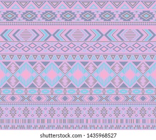 Peruvian american indian pattern tribal ethnic motifs geometric seamless background. Graphic native american tribal motifs clothing fabric ethnic traditional design. Peruvian folk fashion.