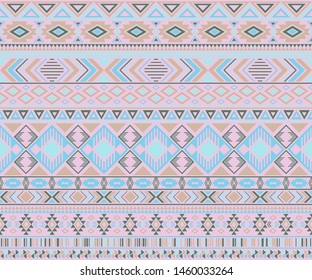 Peruvian american indian pattern tribal ethnic motifs geometric seamless background. 