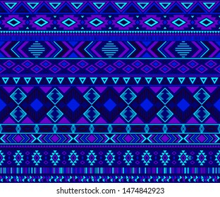 Peruvian american indian pattern tribal ethnic motifs geometric seamless background. Cool native american tribal motifs textile print ethnic traditional design. Navajo symbols textile pattern.