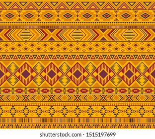 Peruvian american indian pattern tribal ethnic motifs geometric vector background. Cute native american tribal motifs clothing fabric ethnic traditional design. Navajo symbols textile pattern.