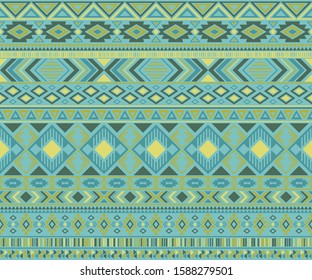 Peruvian american indian pattern tribal ethnic motifs geometric vector background. Rich native american tribal motifs textile print ethnic traditional design. Peruvian folk fashion.