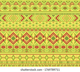 Peruvian american indian pattern tribal ethnic motifs geometric seamless background. Cool native american tribal motifs clothing fabric ethnic traditional design. Navajo symbols textile pattern.