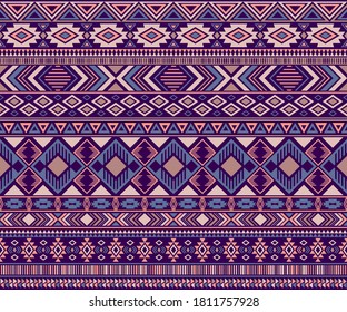 Patrón indio peruano-americano motivos étnicos tribales geométricos fondo vectorial. Los motivos tribales nativos gráficos de los estados unidos de América imprimen textiles y tienen un diseño étnico tradicional. Patrón de tela de símbolos navajos.