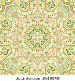 Peruvian american indian pattern tribal ethnic motifs geometric vector background. Native american tribal motifs clothing textile ethnic traditional design. Geometric symbols fabric print.