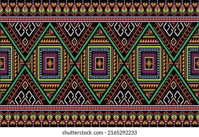 Peruvian American Indian Pattern Tribal Ethnic Motifs Geometric Vector Background. Modern Native American Tribal Motifs Textile Print Ethnic Traditional Design. Navajo Symbols Clothes Print.