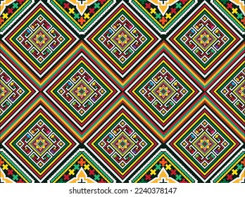 Peruvian american indian pattern tribal ethnic motifs geometric vector background. Doodle native american tribal motifs textile print ethnic traditional design. Navajo symbols fabric pattern.
