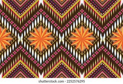 Peruvian american indian pattern tribal ethnic motifs geometric vector background. Doodle native american tribal motifs textile print ethnic traditional design. Navajo symbols fabric pattern.
