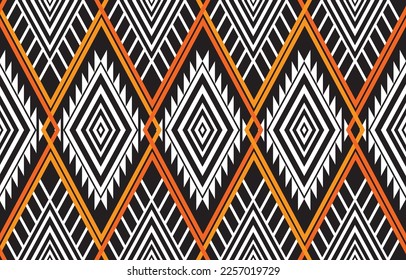 Peruvian american indian pattern tribal ethnic motifs geometric vector background. Modern native american tribal motifs textile print ethnic traditional design. Navajo symbols clothes print.