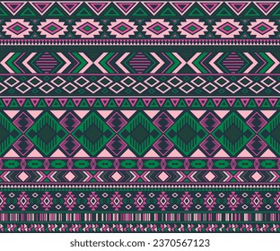 Patrón indio peruano-americano motivos étnicos tribales geométricos fondo vectorial. Inusuales motivos tribales nativos americanos imprimen textiles diseños étnicos tradicionales. Patrón de ropa de símbolos navajos.