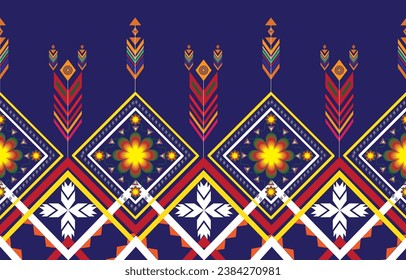 Peruanisch-amerikanisches indianisches Muster ethnische Motive mit geometrischem Vektorhintergrund. Doodle einheimische amerikanische Stammesmotive drucken textilen traditionellen ethnischen Design. Navajo Symbole Stoffmuster.