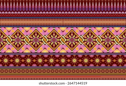 Peruvian american indian pattern tribal ethnic motifs geometric vector background. Doodle native american tribal motifs textile print ethnic traditional design. Navajo symbols fabric pattern.