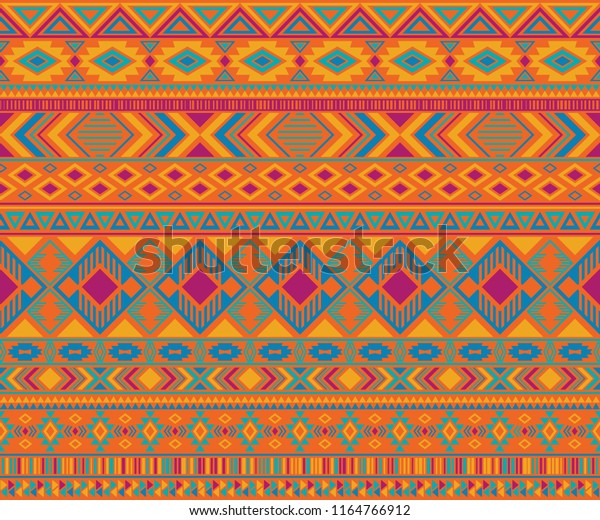 Peruvian american indian pattern tribal ethnic motifs geometric vector ...