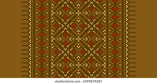 Peruvian pattern Seamless Native American, Motif embroidery, Pixel Ikat embroidery vector Design for Print lace pattern seamless pattern vintage shibori jacquard seamless