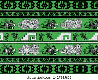 iconografía del tejido peruano de la cultura textil inca y preinca
