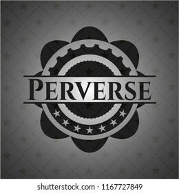 Perverse black emblem