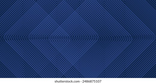 perverted blue background with tech dark geometric background