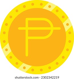 Peseta vector icon. Can be used for printing, mobile and web applications.