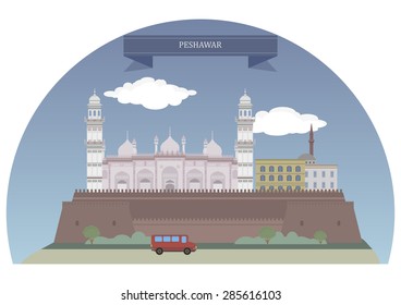 Peshawar. City of Pakistan