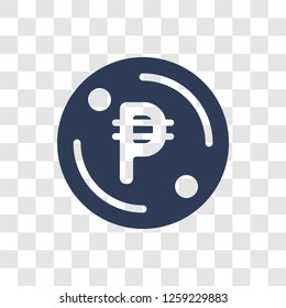 Peso icon. Trendy Peso logo concept on transparent background from Cryptocurrency economy and finance collection