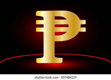  Peso sign icon , money symbol ,