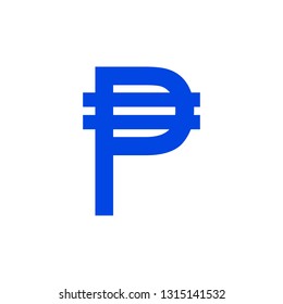Pesos icon. Vector illustration