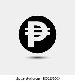 Pesos sign icon