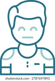 Pessimism Creative Illustration Icon Design