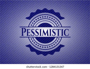 Pessimistic with jean texture