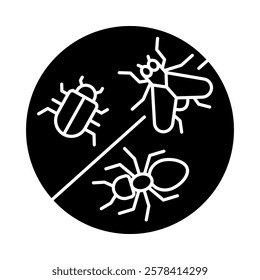 Pest Control – Bug and Spray Representing Pest Management and Extermination. Vector illustration.