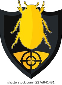 arte vectorial de diseño de control de plagas