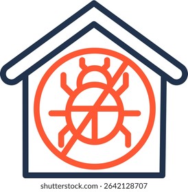 Pest Control Icon Color Line Vector Illustration
