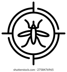 Pest Control Icon Element For Design