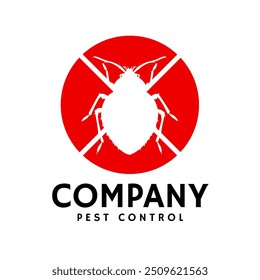 Vetor de logotipo da indústria do controle de pragas com arquivo de formato eps.