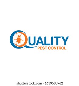 pest control logo design cockroach icon